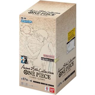  BANDAI ONE PIECE CARD GAME Extra Booster Anime25th collection EB-02  BOX 24 pack included 