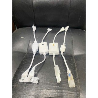 Dây Nguồn Đèn LED 2835 - Chân Ghim, Chân Kẹp - 2 Hàng Bóng - Điện 220V