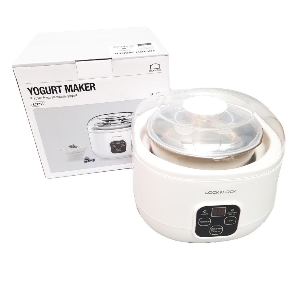 [LocknLock] Máy Làm Sữa Chua - Lên Men Natto EJY211 - Dung Tích 1L - KHOF2C