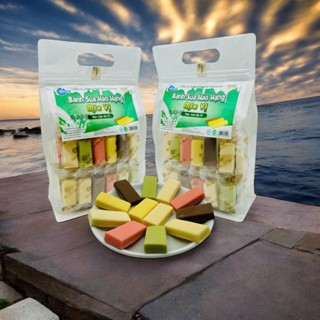 BÁNH SỮA HẢO HẠNG Mix 7 vị (Sữa, dâu, matcha, socola, phomai, sầu riêng, sữa non) Đặc sản Ba Vì, sữa Nam Oanh Ba Vì.