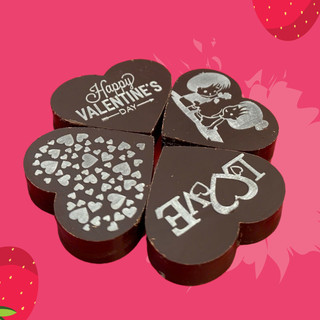 Socola Valentine, Socola đen, socola quà tặng mẫu NẮNG MAI RỰC RỠ HH33