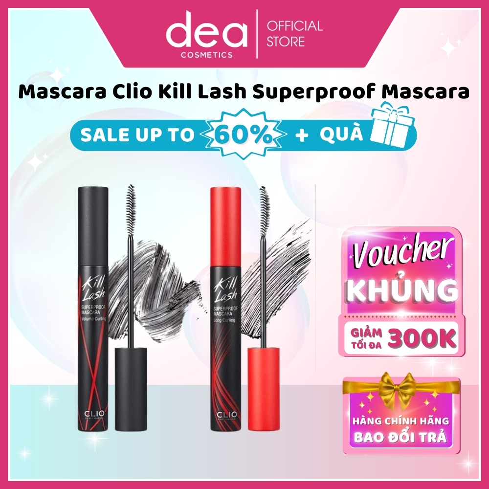 Mascara Clio Kill Lash Superproof Mascara 7g