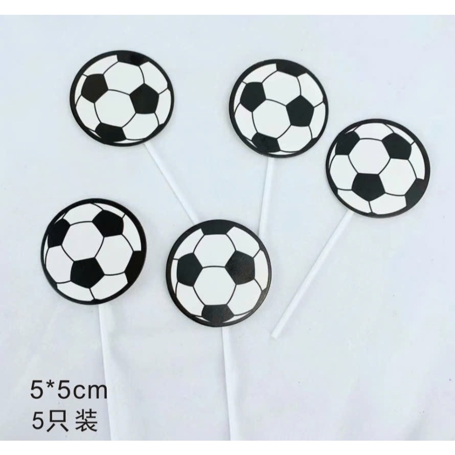 cắm thẻ giấy hình quả bóng (set 5 cái)(combo 5 set)