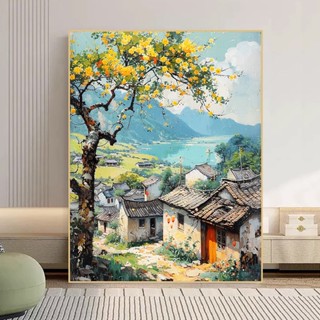 20 Tranh Treo Tường Phong Cách Hiện Đại, Thơ Mộng- Tranh Canvas Decor Trang Trí Nhà Cửa Đón Tết, Tranh Đã Kèm Khung HH40