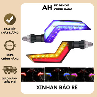 [1 Đôi] Xi nhan chữ z đèn báo rẽ led đuổi gấp khúc điện 12V cho xe điện, xe máy, ô tô
