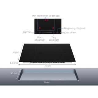 Bếp Từ Đôi Hafele HC-I772D - 536.61.645