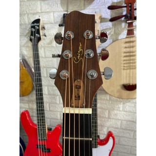 Đàn guitar Smiger gỗ walnut có EQ  [Tặng full phụ kiện]