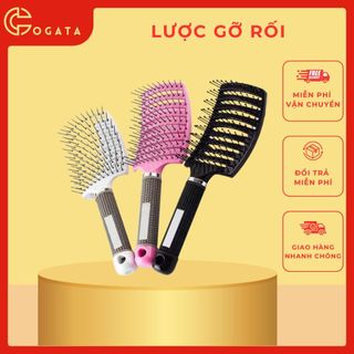Lược gỡ rối,tạo phồng tóc,lược sấy tạo kiểu tóc bán nguyệt cỡ lớn chuyên dụng