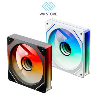 Quạt tản nhiệt Fan Case Leopard Prism 4Max ARGB | Black / White | Sync main | Gió Xuôi / Gió Ngược | Bảo hành 3 Tháng