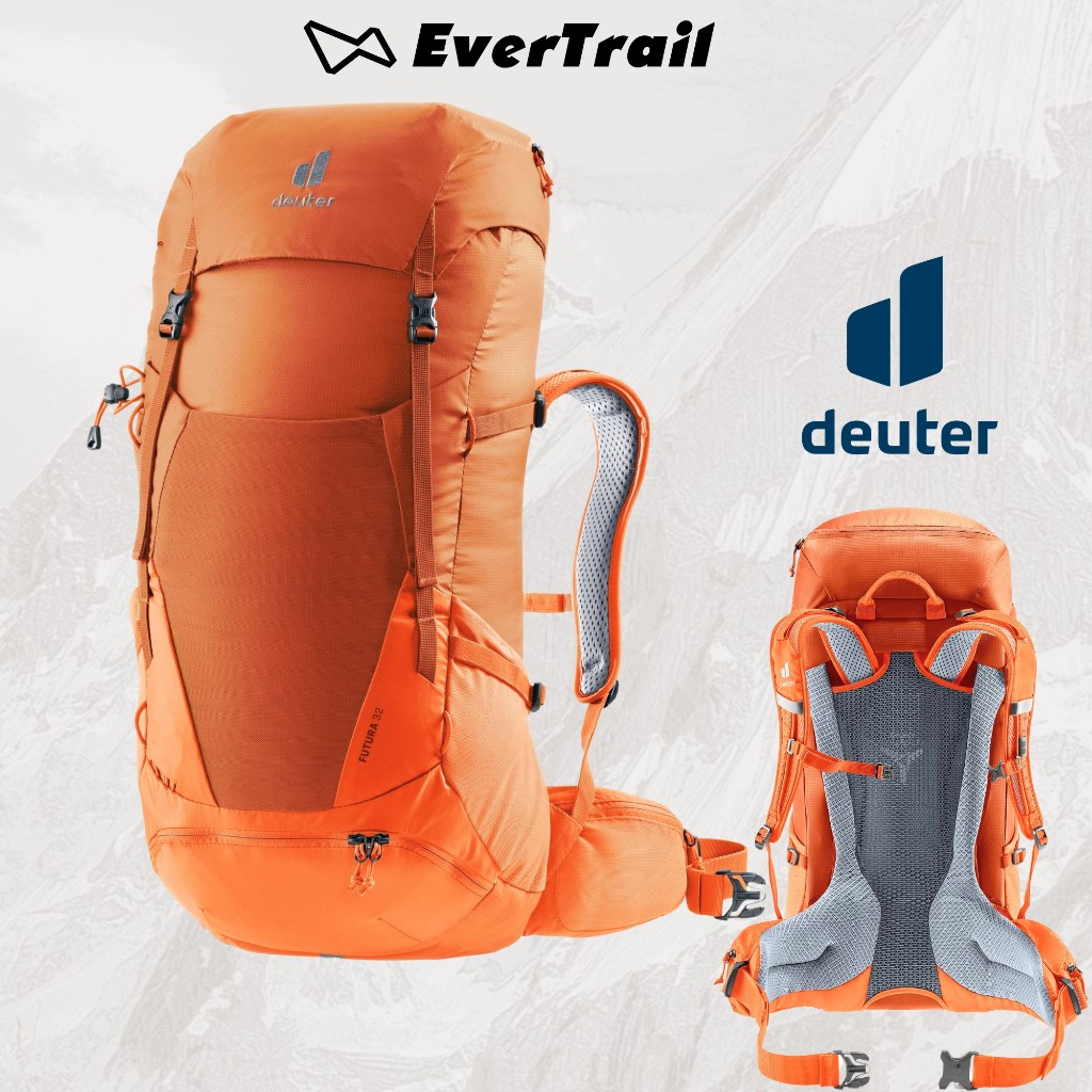 Balo Trekking Hiking Deuter Futura 32 - Orange