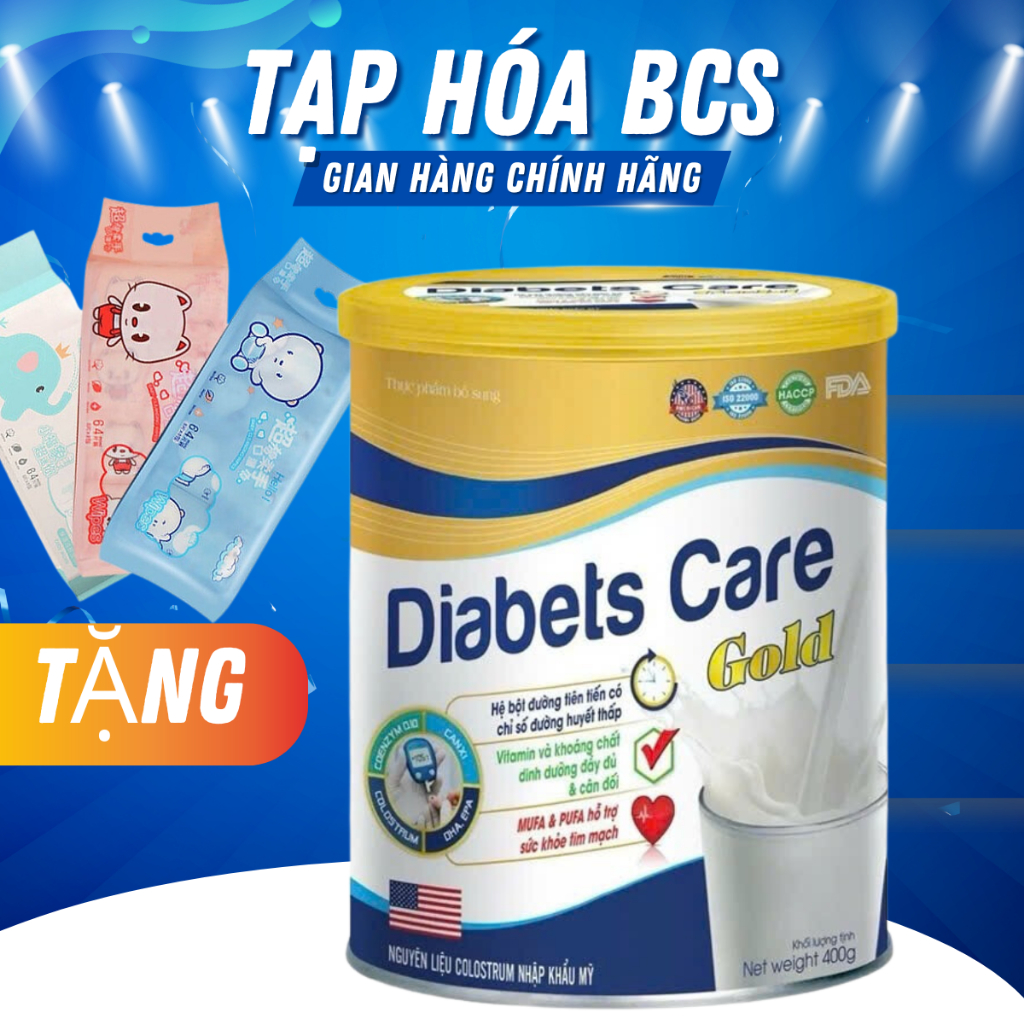 Sữa Diabets Care Gold 900g - Dinh Dưỡng Hoàn Hảo Cho Người Tiểu Đường