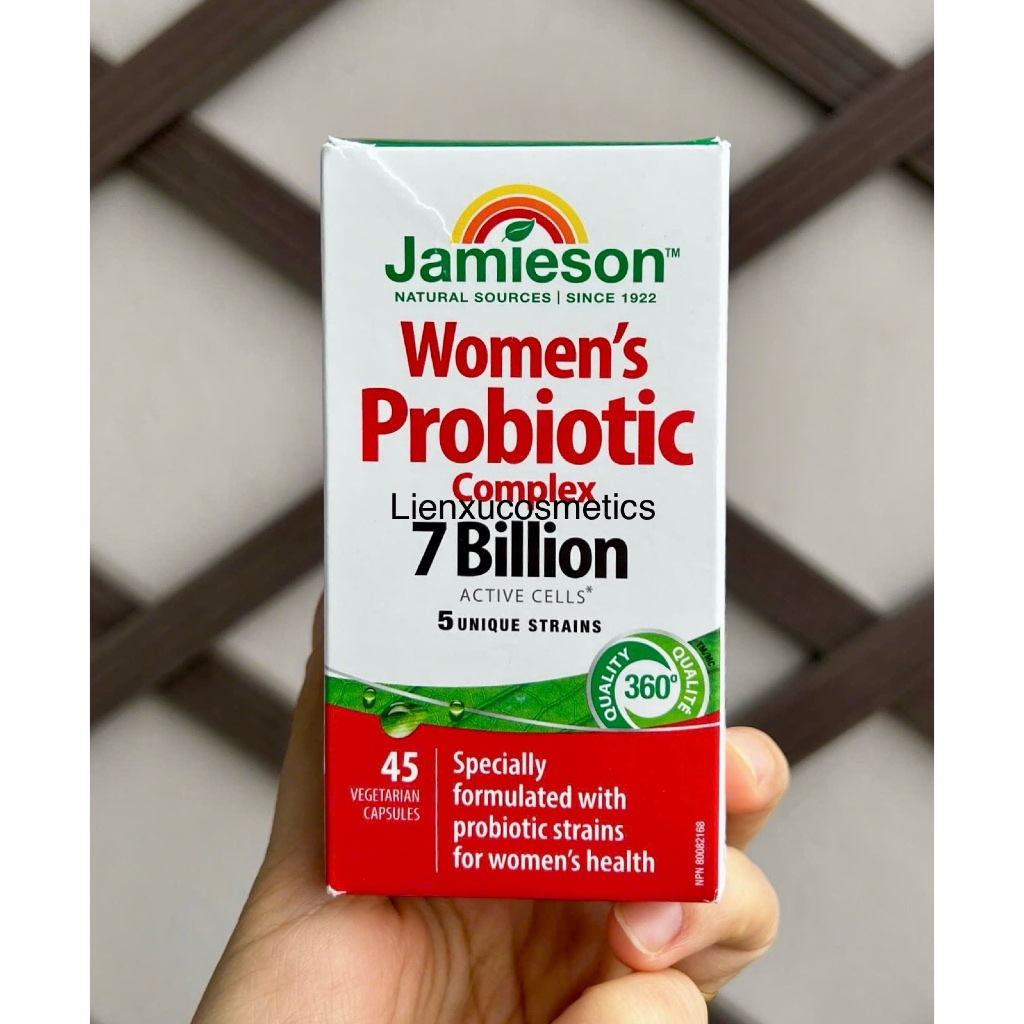 Lợi khuan Jamieson Women’s Probiotic complex, hộp 45 viên