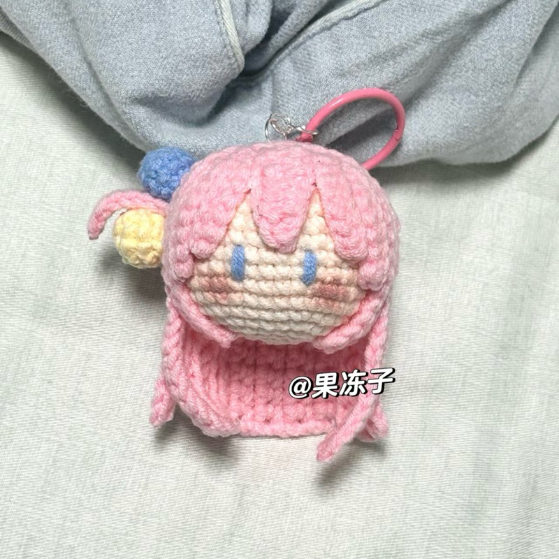 móc khoá len bocchi the rock goto hitori kessoku band anime | sản phẩm thủ công |