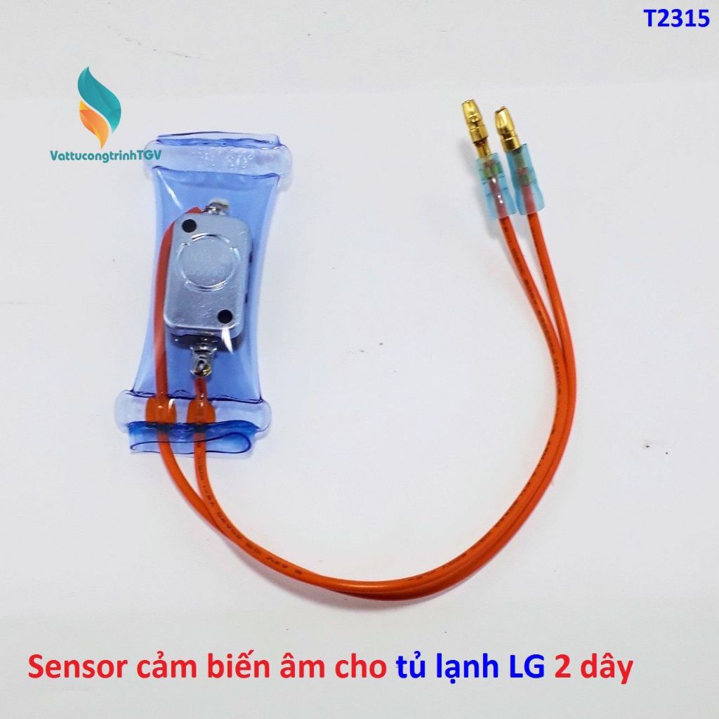 Sensor cảm biến âm cho tủ lạnh 2 dây ngắn