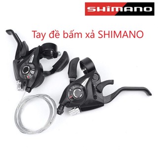tay đề tay phanh xe đạp  SHIMANO bấm 3x7, 3x8  Speed