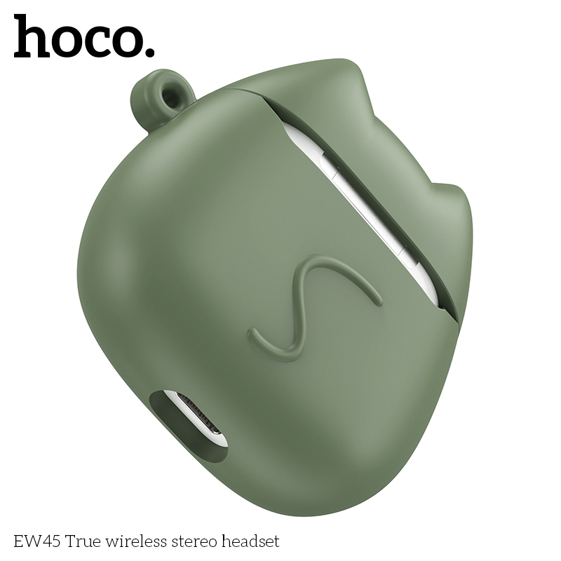 Tai Nghe Bluetooth Hoco EW45 TWS 5.3 Nghe Nhạc 4H, Có Mic Đàm Thoại, Kèm Case Silicon Cute Cat | BigBuy360 - bigbuy360.vn