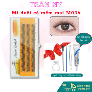 Mi chùm tự nối, mi đuôi cá M036, mi giả chùm dài từ 8-14mm