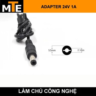 Nguồn adapter 24V 1A jack DC 5.5 * 2.1 mm
