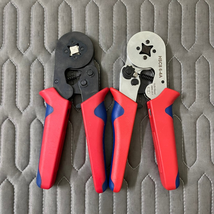 (cos đồng )Kìm bấm cos vuông HSC8 6-4A, HSC8 6 -6A tự điều chỉnh,hộp cos 1200 đầu cos đủ loại  cos p