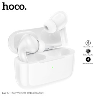 Tai Nghe Bluetooth Hoco EW47 TWS BT5.3 Có Micro, Nghe Nhạc Bass Căng 7h, Vuốt Tăng Giảm Âm Lượng