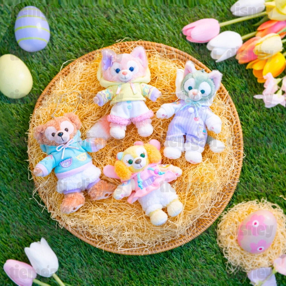 Gấu Bông Keychain Gelatoni Trong Bộ Sưu Tập Mùa Xuân - Gelatoni Find Spring Plush Badge Keychain - C