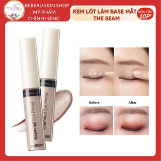 Kem Lót Mắt The Saem Saemmul Eye Primer Hỗ Trợ Lên Chuẩn Màu Phấn Mắt Makeup Tiện Lợi 5.8g - Bebeau