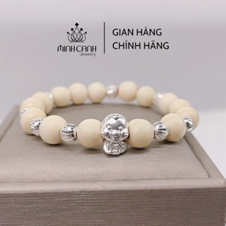 Vòng Dâu Tằm Charm Con Rắn Mix Bi Bạc Cho Bé Sinh Năm 2025 - Minh Canh Jewelry