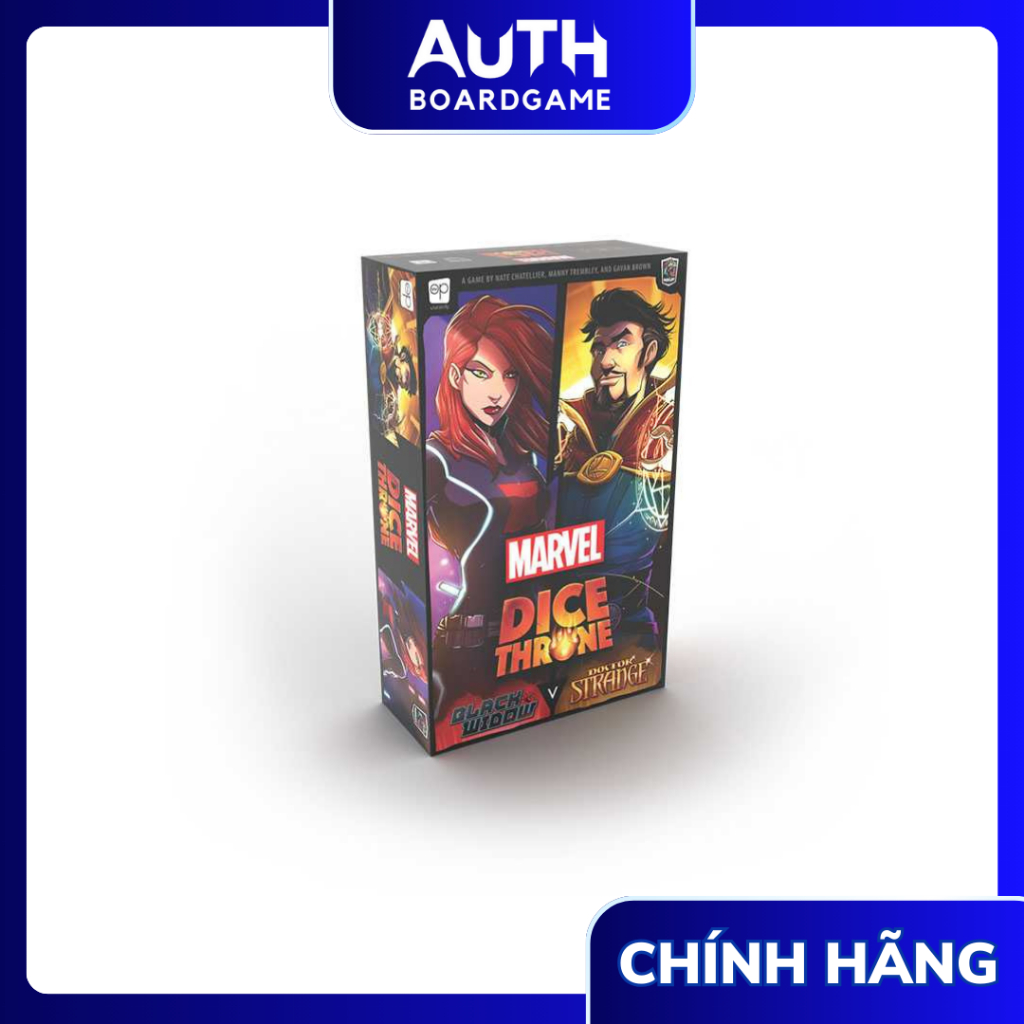 [Chính Hãng] Marvel Dice Throne 2 - Black Widow và Doctor Strange - Cuộc Chiến Ngôi Vương