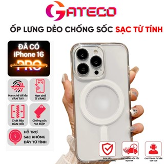 Ốp Lưng Iphone sạc không dây  cho IP 15 pro max 16 pro 11 xsmax 13 14 Plus 14 Pro Max 12 Promax 11ProMax [ốp Mage]
