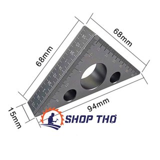 Eke mini 6.5cm nhôm mạ Anode