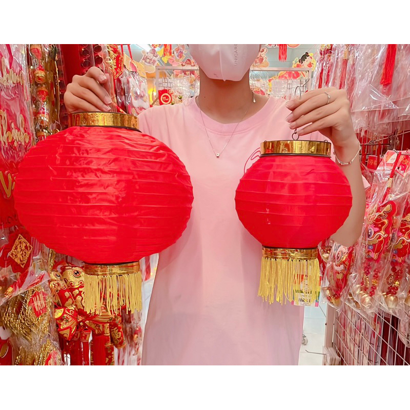 LỒNG ĐÈN VẢI TRÒN TREO TẾT