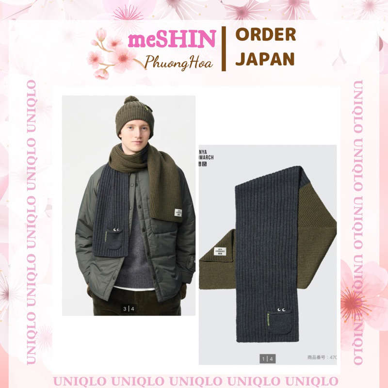 Khăn Len Cao Cấp AnYa HindMarch UNI - Nhật