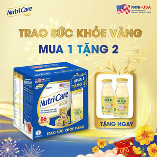 Sữa Nutricare Gold dinh dưỡng phục hồi tăng cường sức khoẻ loại 850gam