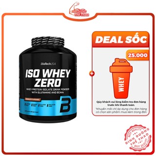  BIOTECH HYDRO WHEY ZERO 4LBS 1.8KG | Hỗ Trợ Tăng Cơ Giảm Mỡ 