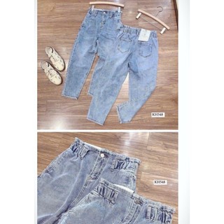 quần jean nữ dáng baggy, quần bò nữ lửng 9 tấc phối thời trang nhiều mẫu phù hợp dáng người thấp nh5