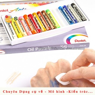[ TÂM TÂM ]-SÁP DẦU PENTEL, OIL PASTEL PENTEL -