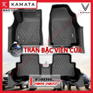 Thảm lót sàn ô tô 5D Vinfast Fadil 2019 - 2022 đúc nguyên khối TPV cao cấp