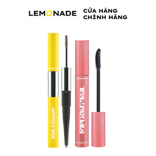 Combo Lemonade Mascara SuperNatural 7.5g và chì kẻ mày 2 đầu Lemonade Dual Eyebrow 2.75g