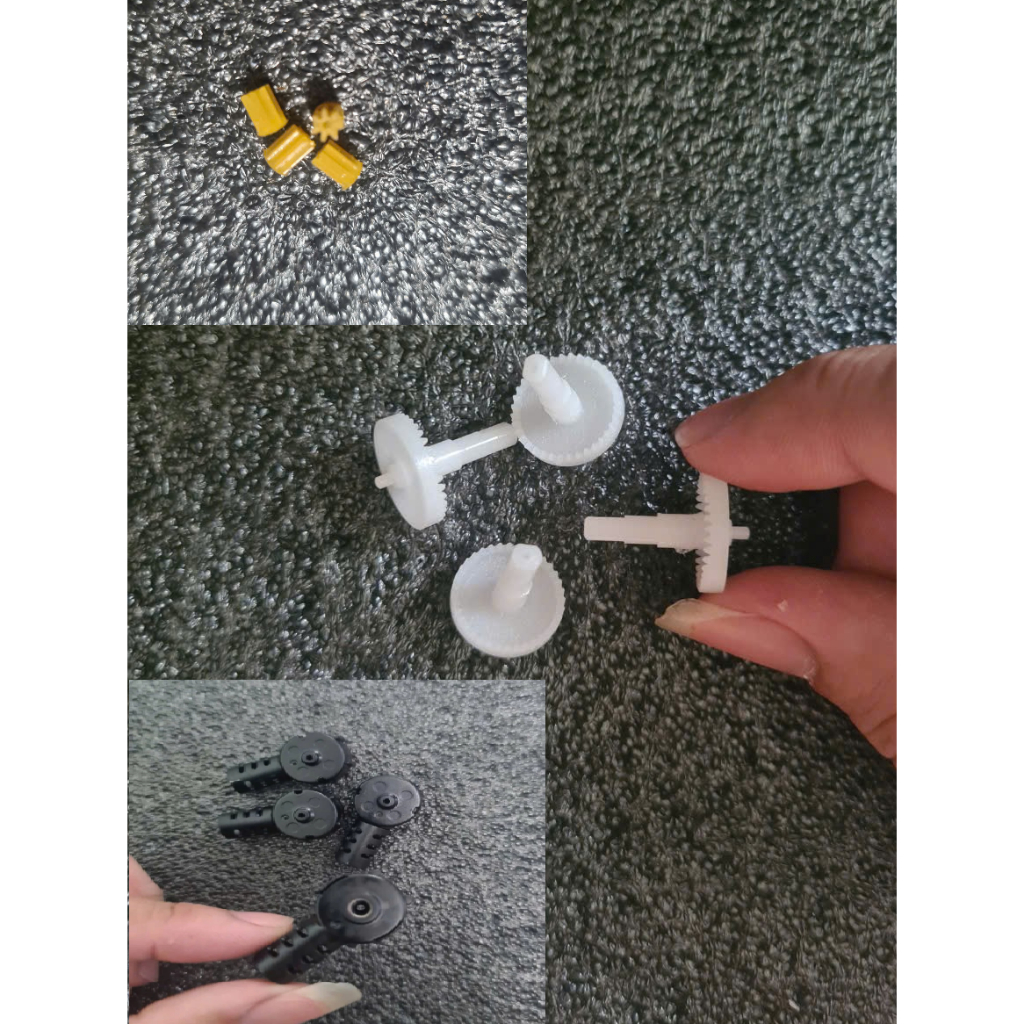 Trục bánh răng, bộ hộp số cho động cơ Flycam E58 ,E88 ,E99 phụ tùng thay thế