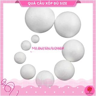 1 LẠNG XỐP TRÒN ĐỦ SIZE 1.5/2CM/3CM/5CM, 100GR NỤ XỐP LÀM TẮC, QUẤT, QUẢ CẦU XỐP