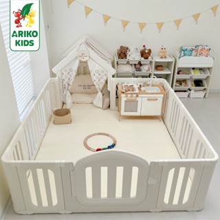 Quây cũi nhựa cho bé Babyviva Luxury White, nhựa nguyên sinh dày dặn, an toàn cho bé