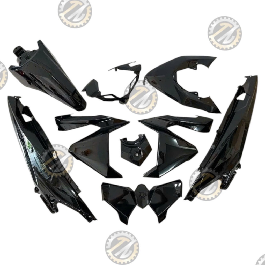 Dàn áo Vario Click 2015 - 2017 đen bóng hàng chính hãng