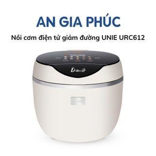 Nồi cơm điện tử UNIE URC612 , nấu cơm giảm đường, lòng nồi inox, dung tích 1,2L - An Gia Phúc