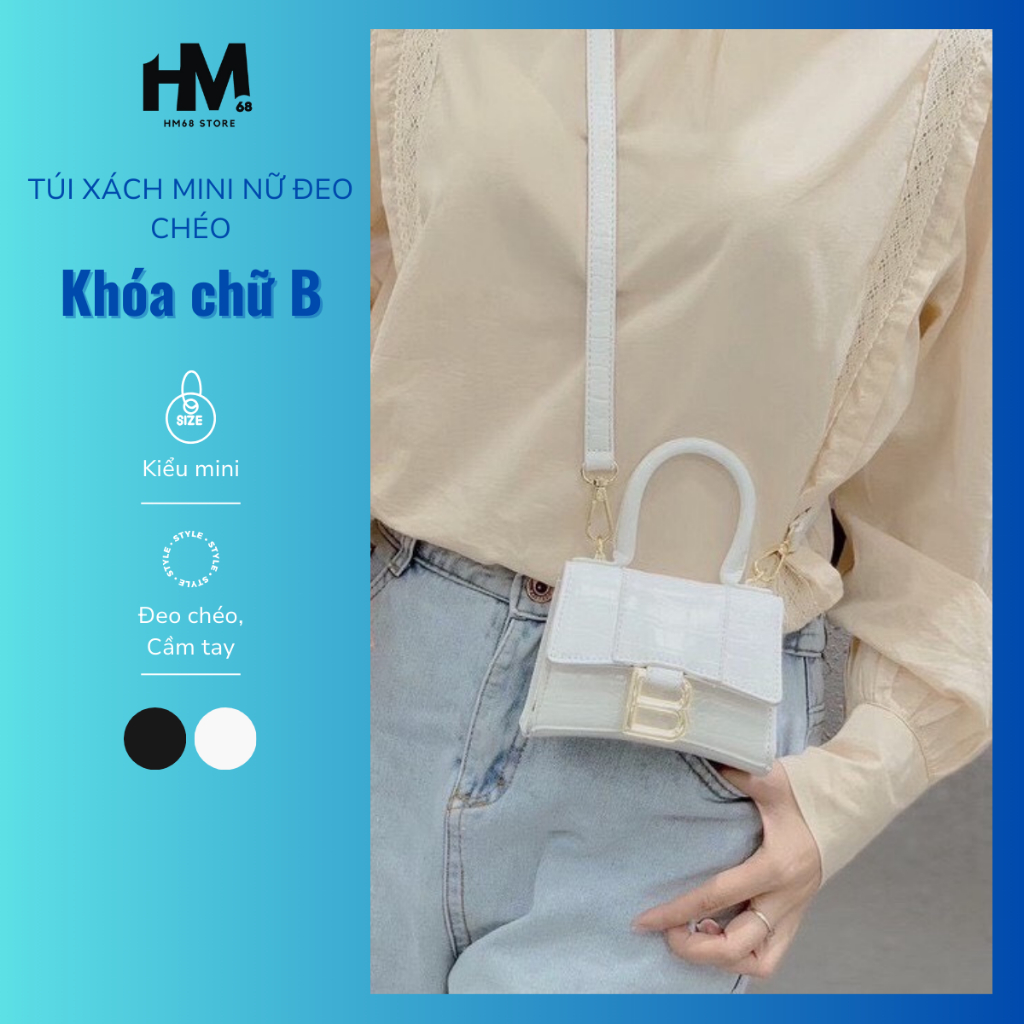 Túi mini chữ B siêu sang chảnh