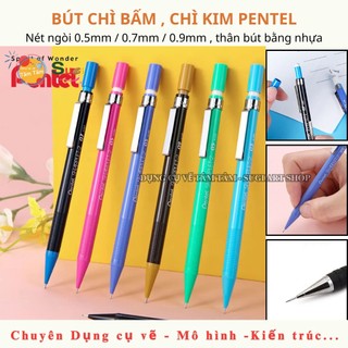 BÚT CHÌ BẤM PENTEL  A129 - 0.9mm