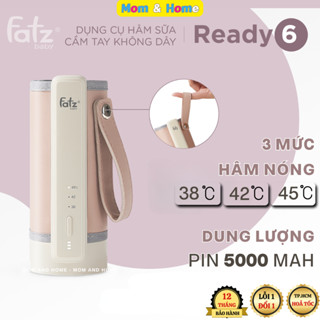 Máy Hâm Sữa Du Lịch Cầm Tay Không Dây FATZ BABY READY 6 - Pin 5000mAh dùng suốt 2H, B.Hành 12 tháng