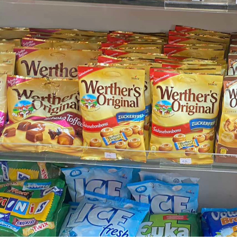 Kẹo Caramel Werther's Original Đức (8 loại)