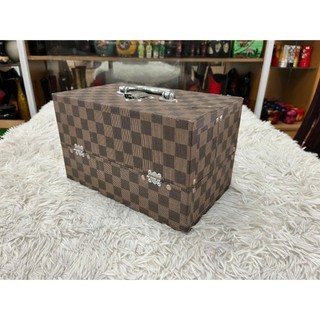 [Thanh lý cốp mỹ phẩm cá nhân] Cốp trang điểm cá nhân 2 tầng 4 măm The Rucy HANA size 30x18x18 cm