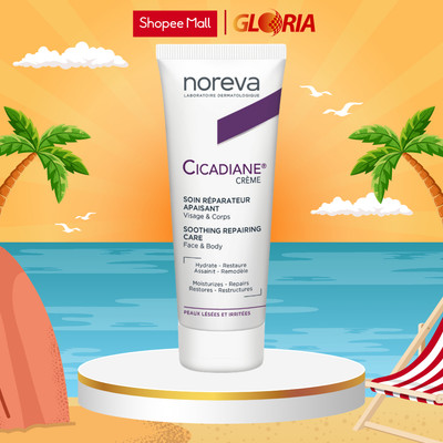 Kem Phục Hồi Da Tổn Thương Noreva Cicadiane Cream Soothing Repairing Care 40ml