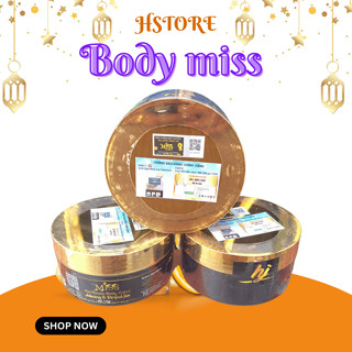 [chính hãng] Combo 2 hủ Kem body Miss - Hj dưỡng trắng toàn thân 170gr thái lan